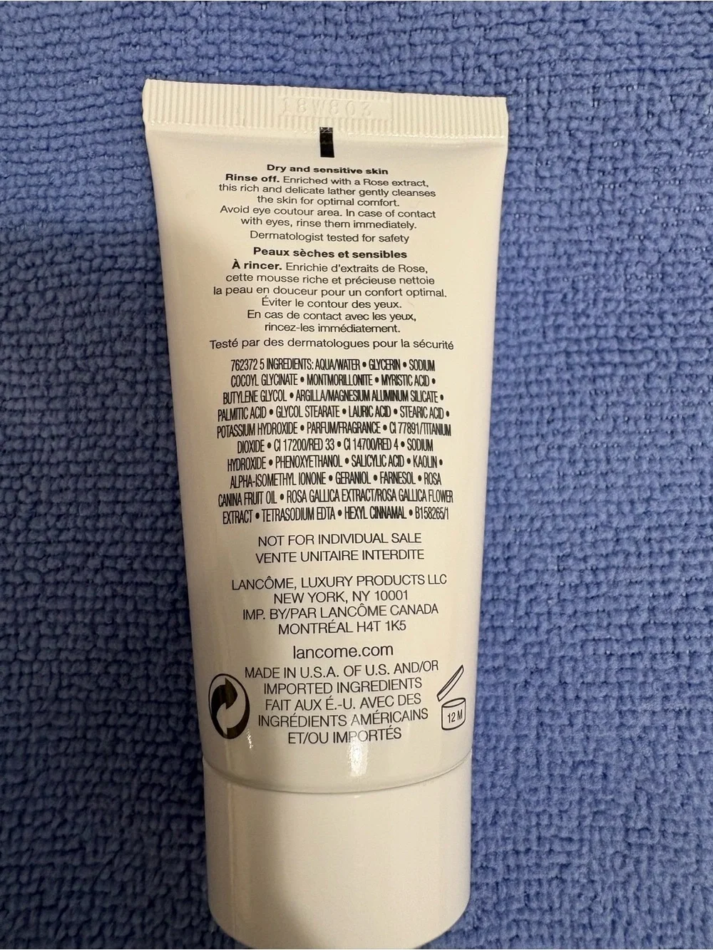 Crème-Mousse Confort Comforting Cleansing Creamy-Foam  Never used-